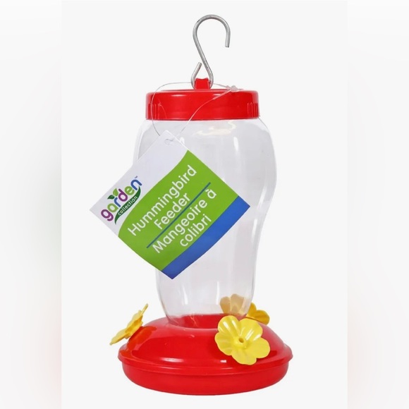 Hummingbird Necter Feeder Hanging Patio Tree Balcony Lanai Garden Plastic Birds - Picture 2 of 8